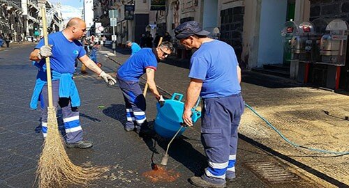 Rimozione cera, riaperta tutta la via Caronda e un tratto di via di Sangiuliano