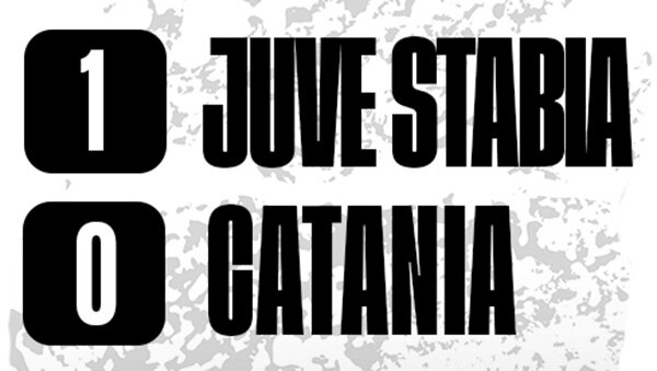 C, Catania battuto 1-0 dalla capolista Juve Stabia, decide la rete di Meli nel primo tempo