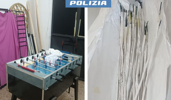 Sala scommesse abusiva e detenzione di materiale pirotecnico privo di marcatura CE, quarantacinquenne denunciato dalla Polizia di Stato