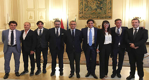 Presentata stamattina a Palazzo degli Elefanti la Giunta Pogliese