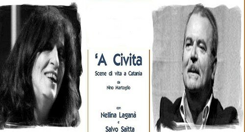 Al Lido Tre Gabbiani di Catania chiude il 25 Agosto la rassegna &ldquo;Libri & Teatro d&rsquo;aMARE&rdquo; con "A Civita" di Martoglio con Nellina Lagan&agrave; e Salvo Saitta