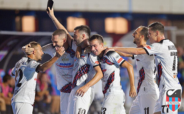Serie C, il Catania di Tabbiani batte 2-0 il Picerno con la doppietta del bomber Di Carmine
