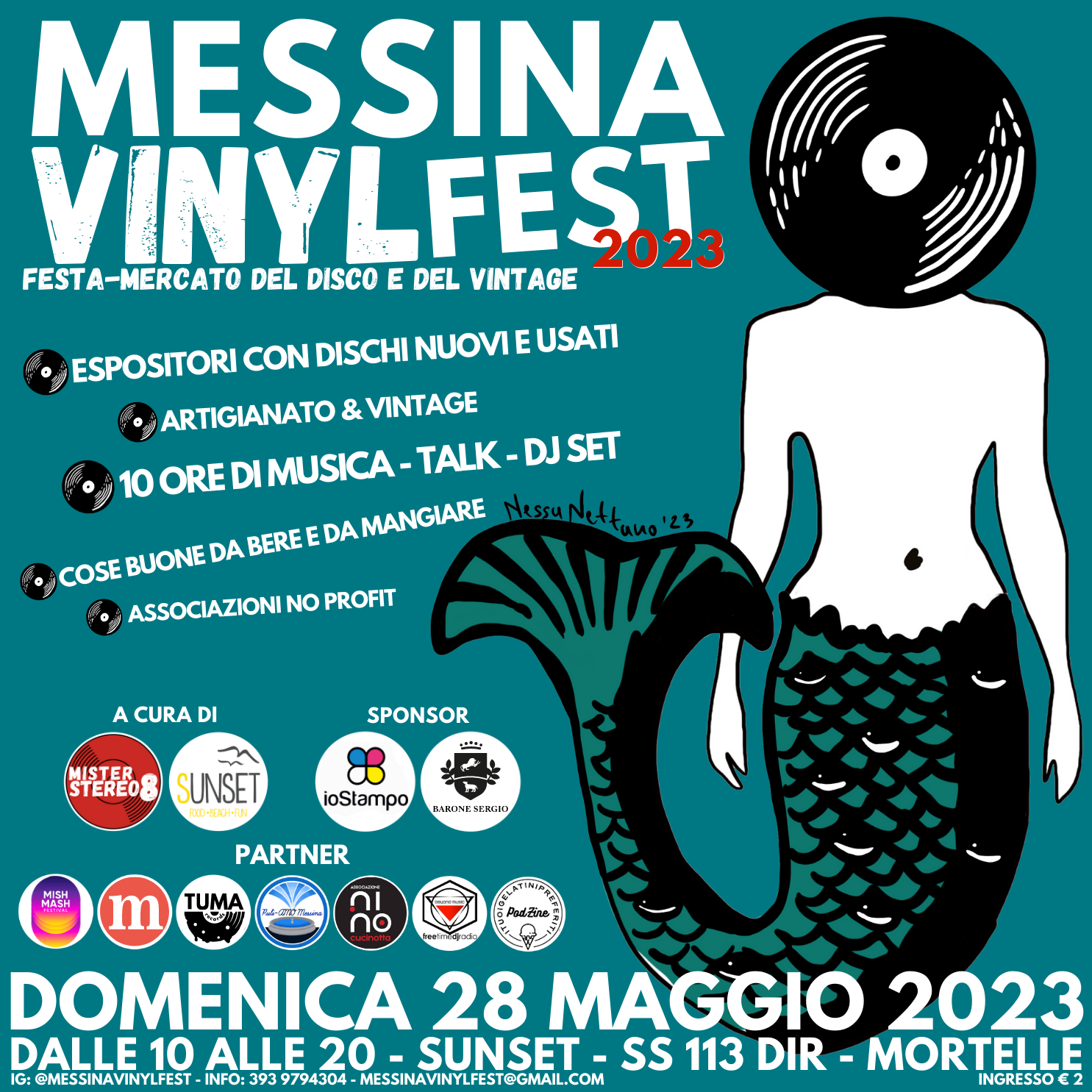 Messina Vinyl Fest: vinili, vintage, modernariato e artigianato