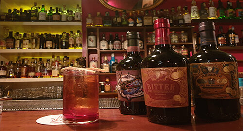 Drink e Cinema, "Bubbles Negroni" di Andrea Pomo bartender del The Jerry Thomas Speakeasy di Roma