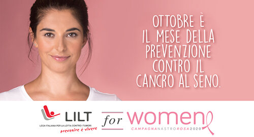 &ldquo;Campagna Nastro Rosa LILT for Women 2020&rdquo;, a ottobre visite senologiche gratuite per la prevenzione del tumore della mammella