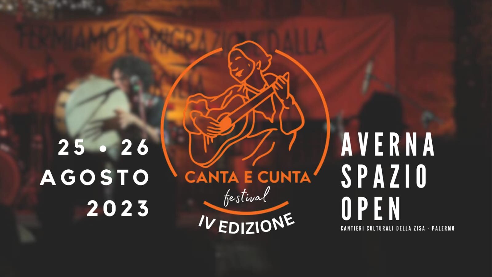 "Canta e Cunta", il festival di "Si Resti Arrinesci", il 25 e 26 agosto a Palermo