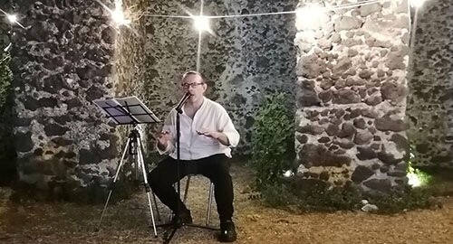 Nella magica location del "Bastione degli Infetti", a Catania, "Apologia di reato" di Antonio Caruso, le riflessioni di un attore tra un pubblico disturbatore, produzione Centro Magma Nella magica location del "Bastione degli Infetti", a Catania, "Apologia di reato" di Antonio Caruso, le riflessioni di un attore tra un pubblico disturbatore, produzione Centro Magma