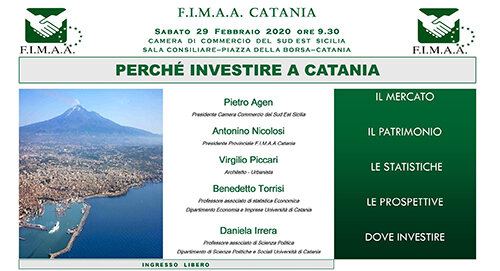 Domani al Palazzo della Borsa incontro su &ldquo;Perch&egrave; investire a Catania&rdquo;