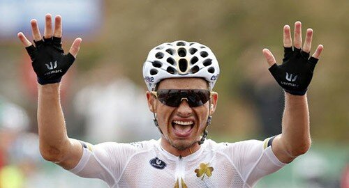 Vuelta 2017, a Los Machucos s'impone l’austriaco Denifl, Nibali recupera preziosi secondi al leader Froome Vuelta 2017, a Los Machucos s'impone l’austriaco Denifl, Nibali recupera preziosi secondi al leader Froome