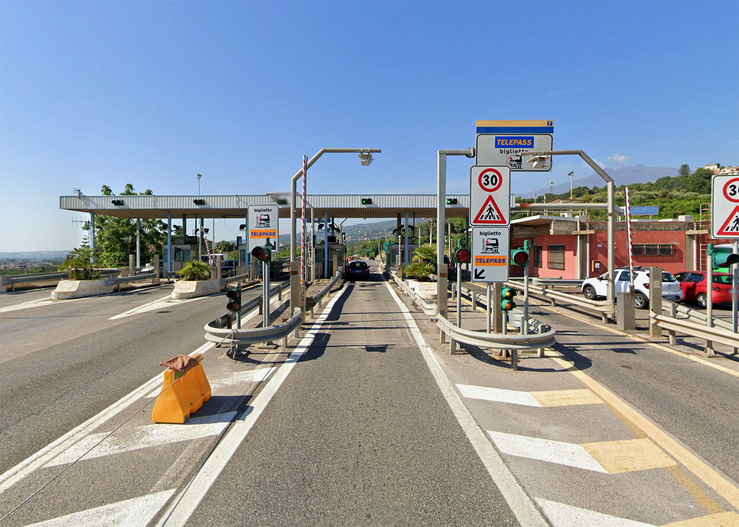Messa in sicurezza A18: interventi all&rsquo;altezza di Fiumefreddo dal 24 maggio