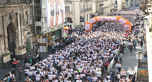 "Corri Catania 2016", il "popolo delle magliette bianche" ha vinto ancora, 31985 le adesioni a sostegno del progetto "Ospedale a colori"
