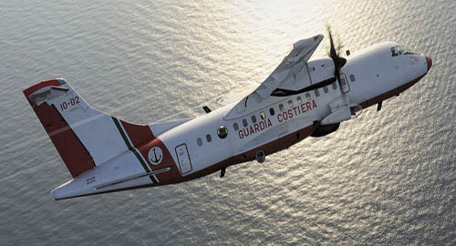 Navigava all'interno di zona vietata, nell&rsquo;area marina protetta "Isole Egadi", intercettato da ATR42 del 2&ordm; Nucleo Guardia Costiera di Catania