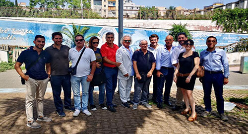 Sopralluogo nel parco Madre Teresa di Calcutta nel III municipio Sopralluogo nel parco Madre Teresa di Calcutta nel III municipio