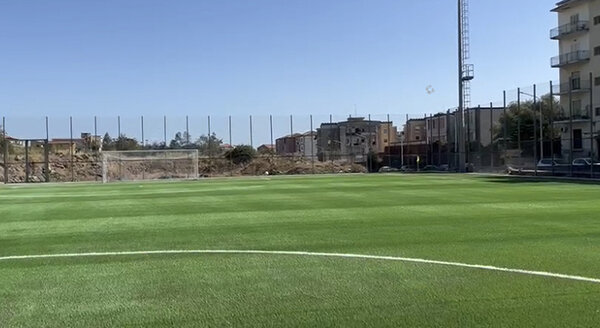 Il campo Duca D’Aosta rigenerato torna a disposizione dei giovani calciatori Il campo Duca D’Aosta rigenerato torna a disposizione dei giovani calciatori