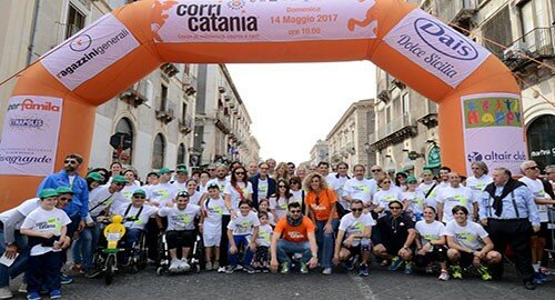 Corri Catania 2017, ancora record dell&rsquo;evento di sport e solidariet&agrave;, oltre 32.000 le adesioni alla corsa-camminata a sostegno del progetto "Ospedale a colori"