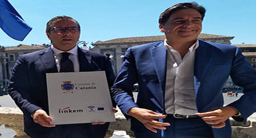 Attivo il wi-fi gratuito in nove piazze della citt&agrave;, sindaco Pogliese: "Internet libero servizio primario"