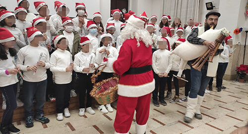 Visita di Babbo Natale e degli zampognari nel III municipio
