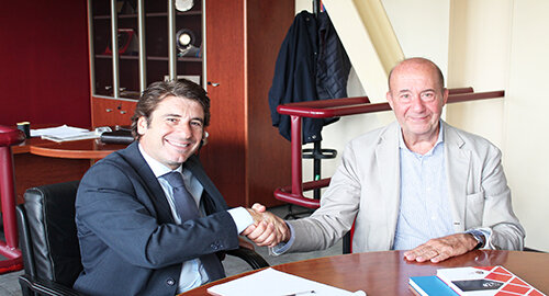 Il presidente nazionale del Csain Luigi Fortuna ha incontrato stamattina l'assessore comunale allo Sport Sergio Parisi
