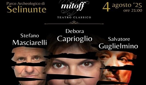A Selinunte il 4 agosto "Phaedra - Eros e Thanatos" dall'opera di Seneca, scritta e diretta da Salvatore Guglielmino