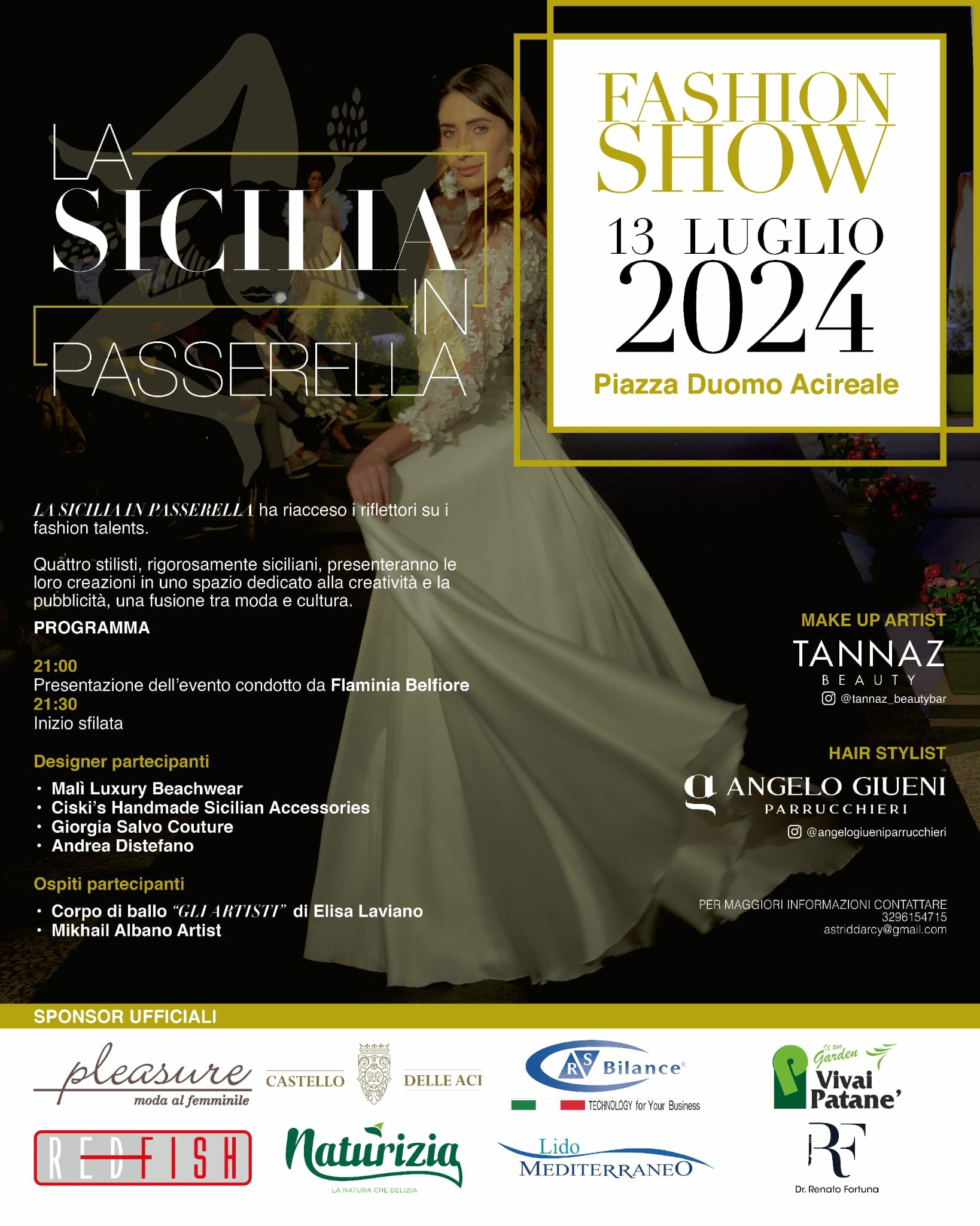 "La Sicilia in Passerella", il 13 luglio ad Acireale