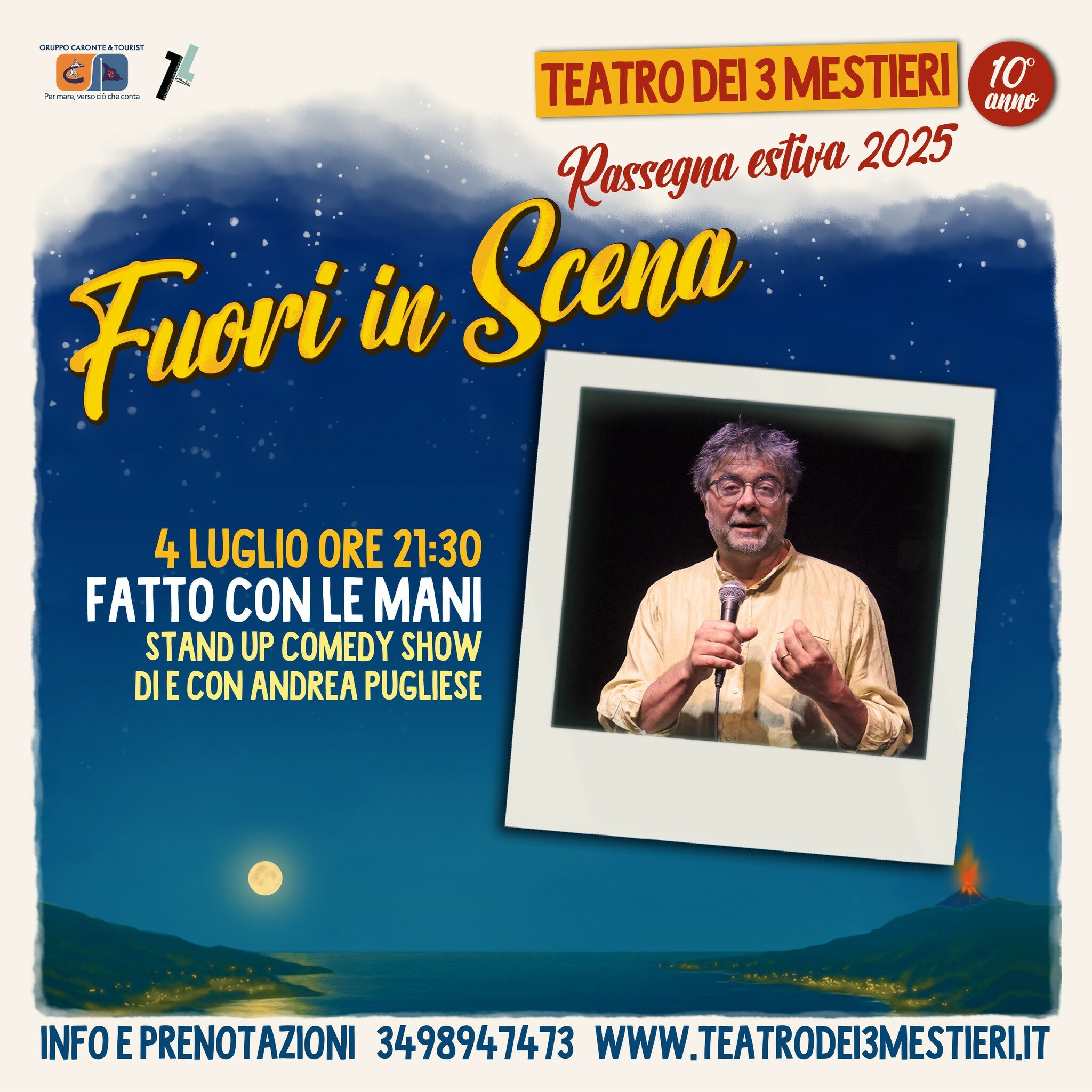 "Fuori in Scena" la rassegna estiva del Teatro dei 3 Mestieri di Messina
