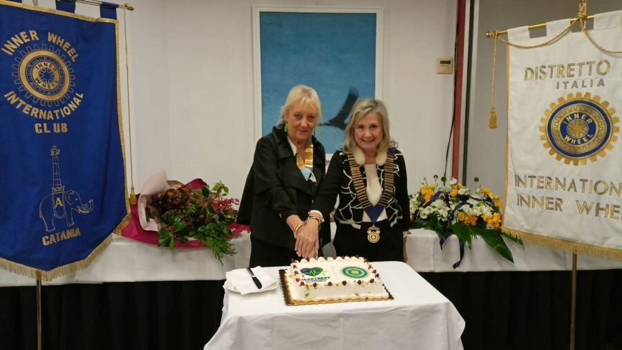 La visita della Governatrice del 211 Distretto dell&rsquo;International Inner Wheel al Club di Catania