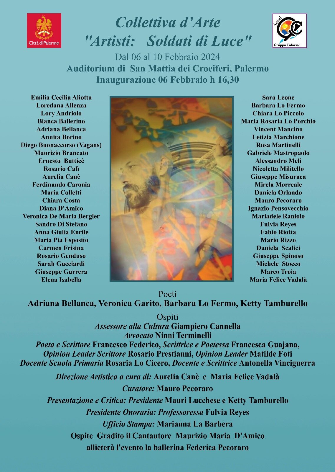 No alla guerra e alla violenza, a Palermo la mostra corale &ldquo;Artisti: Soldati di luce&rdquo;