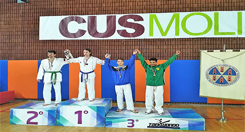 Taekwondo, l'atleta del Cus Catania Edoardo Parisi bronzo nella categoria 68 kg ai Campionati Universitari