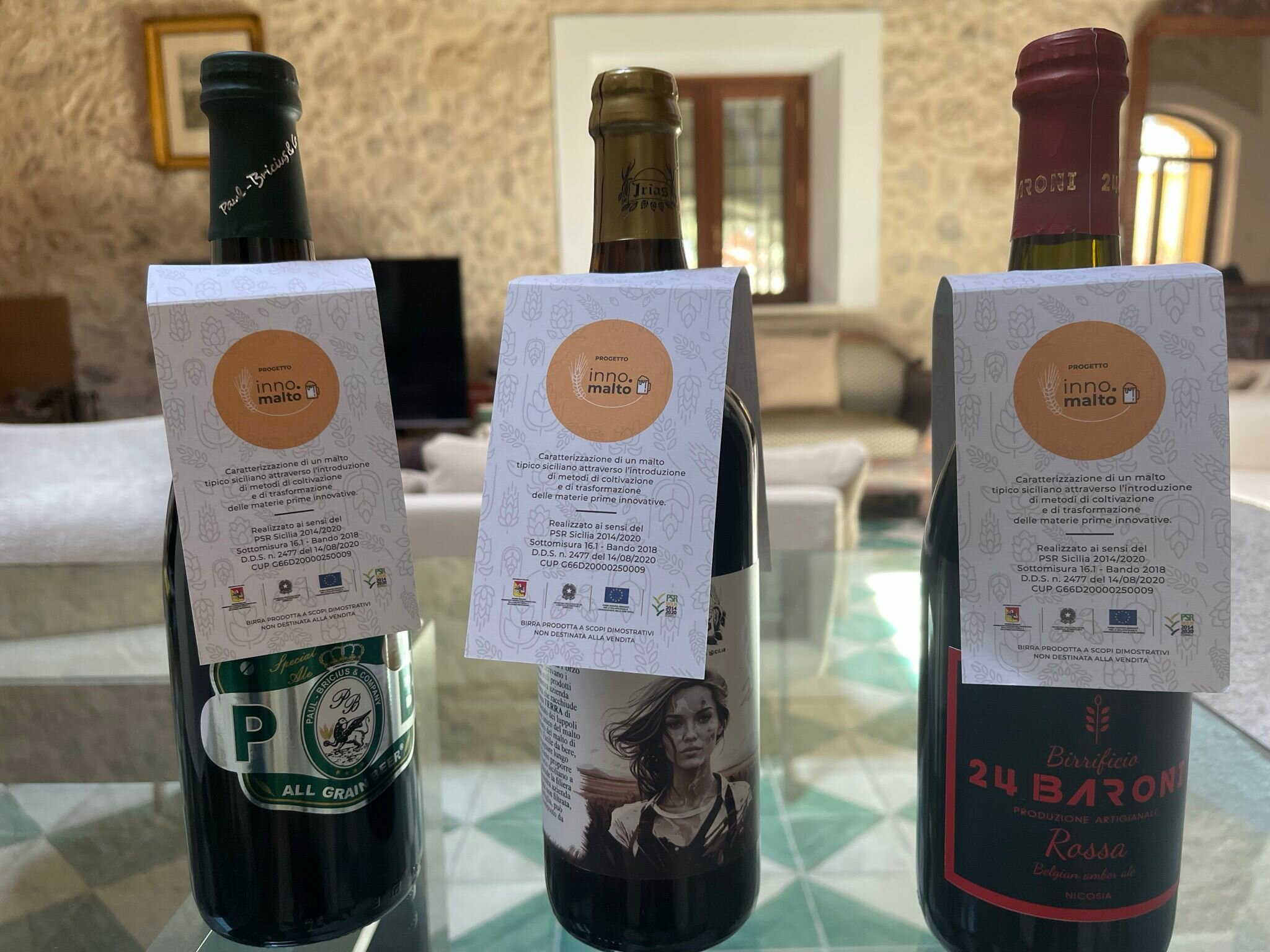 La birra 100% Born in Sicily parte dal progetto Inno.Malto