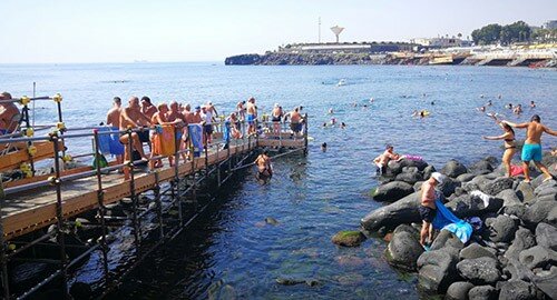Sopralluogo della Commissione comunale al Patrimonio nella spiaggetta di San Giovanni Li Cuti