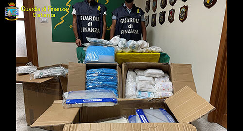 Operazione della Guardia di Finanza a contrasto della sicurezza dei prodotti medicali per l&rsquo;emergenza Covid 19