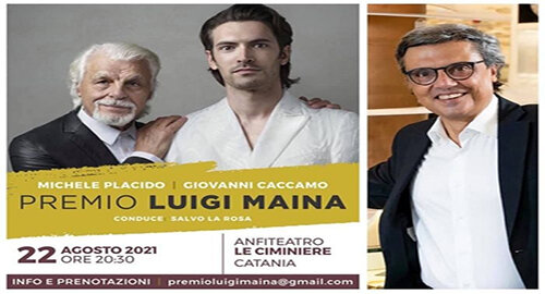 Il 22 agosto nell'anfiteatro delle Ciminiere consegna del "Premio Luigi Maina"