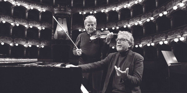Il duo Uto Ughi - Francesco Nicolosi inaugura il 19 gennaio al Teatro Tina Di Lorenzo il 50&deg; anniversario dell&rsquo;Associazione Concerti Citt&agrave; di Noto