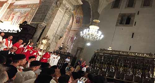 Traslazione delle reliquie di Sant’Agata, il testo dell'omelìa dell'arcivescovo di Catania, Salvatore Gristina Traslazione delle reliquie di Sant’Agata, il testo dell'omelìa dell'arcivescovo di Catania, Salvatore Gristina