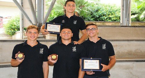 Consegnati alla Cittadella universitaria di Catania i Premi Musumarra e Micale all'Under 16 del Cus Catania e ad Edoardo Bognanni