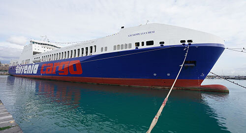 Tirrenia presenta la nuova nave cargo Giuseppe Lucchesi, il gruppo Onorato Armatori annuncia ulteriori investimenti in Sicilia per il settore merci