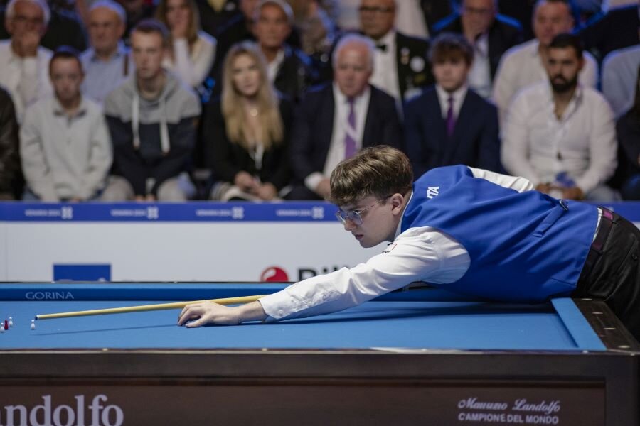 Biliardo, Emanuel Cucchiara vince il Campionato del Mondo Juniores