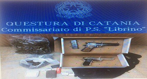 Sequestrata dalla Polizia droga e armi in un condominio del Villaggio Sant&rsquo;Agata