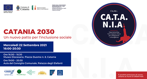 Immigrazione, domani sera firma del Patto inclusione sociale città di Catania Immigrazione, domani sera firma del Patto inclusione sociale città di Catania