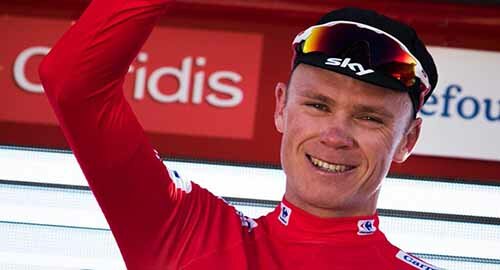 Vuelta 2017, Chris Froome "l'inattaccabile" vince a Cumbre del Sol, Nibali ed Aru in difficoltà Vuelta 2017, Chris Froome "l'inattaccabile" vince a Cumbre del Sol, Nibali ed Aru in difficoltà