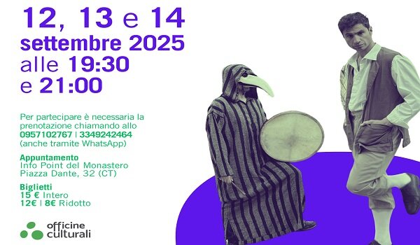 Il 12, 13 e 14 settembre all'Antico Corso di Catania "Gulliver" con Angelo D&rsquo;Agosta&nbsp;e&nbsp;Andrea Balsamo