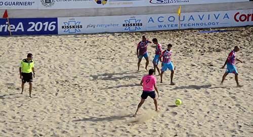Beach Soccer-Serie A, esordio con due vittorie per il Canalicchio che supera Terracina e Catanzaro