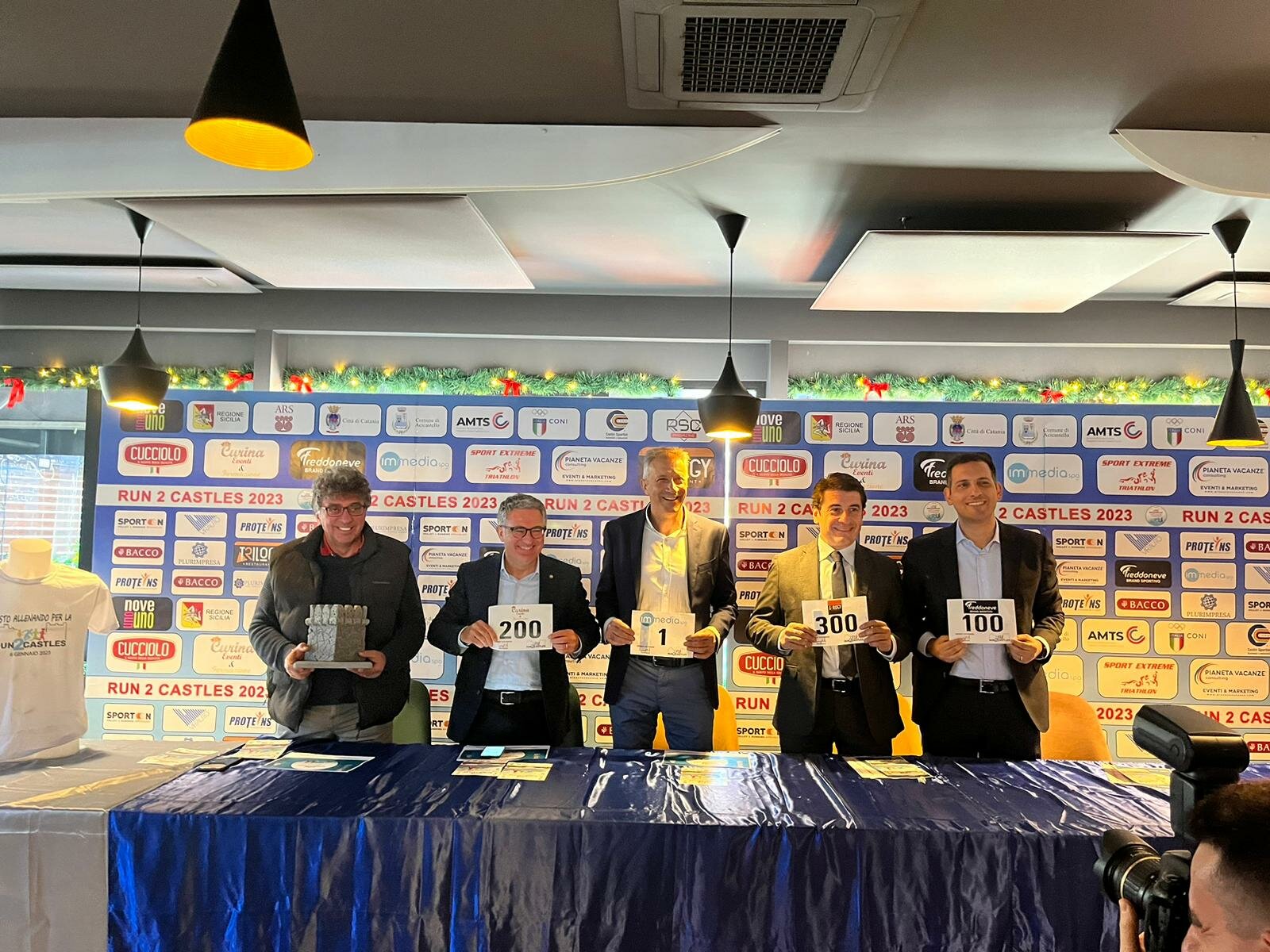 Presentata la &ldquo;Run 2 Castles&rdquo;, il 6 gennaio da Aci Castello al Castello Ursino