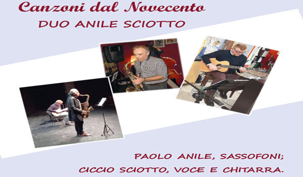 Alla Biblioteca Navarria Crif&ograve; di Catania oggi 6 luglio &ldquo;Canzoni dal Novecento&rdquo; con il Duo Anile - Sciotto
