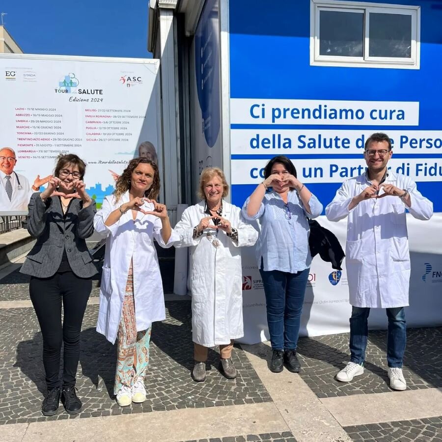 Il Tour della Salute chiude a Catania il 26 e 27 ottobre Il Tour della Salute chiude a Catania il 26 e 27 ottobre