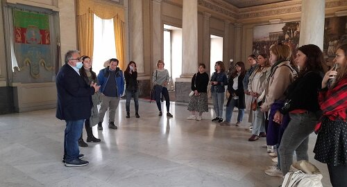 A Palazzo degli Elefanti dieci giornaliste e social media manager ucraine in visita con il progetto Erasmus+ A Palazzo degli Elefanti dieci giornaliste e social media manager ucraine in visita con il progetto Erasmus+