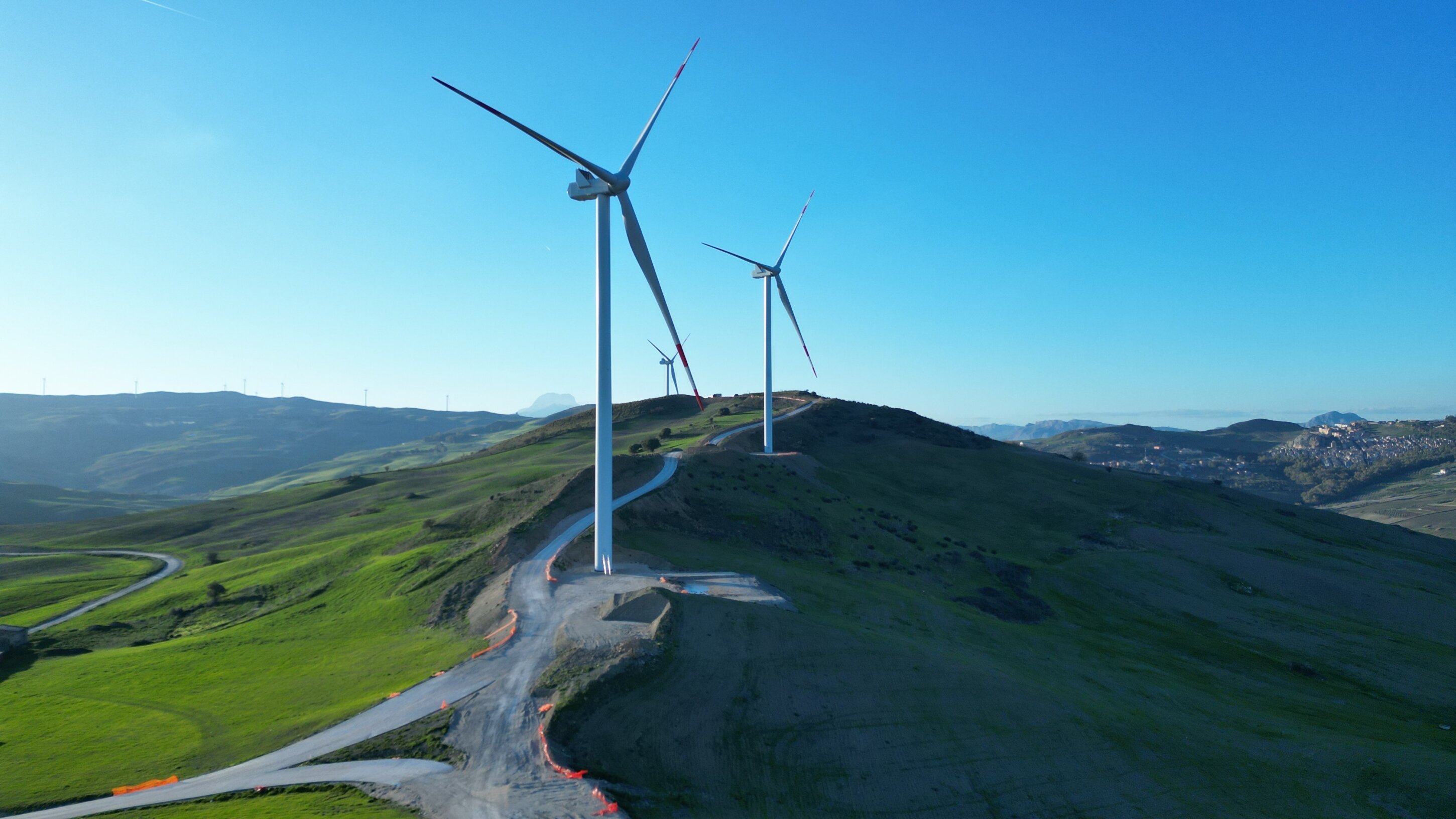 ERG e Google hanno firmato un contratto per la fornitura di energia carbon-free generata dal parco eolico di Roccapalumba in Sicilia