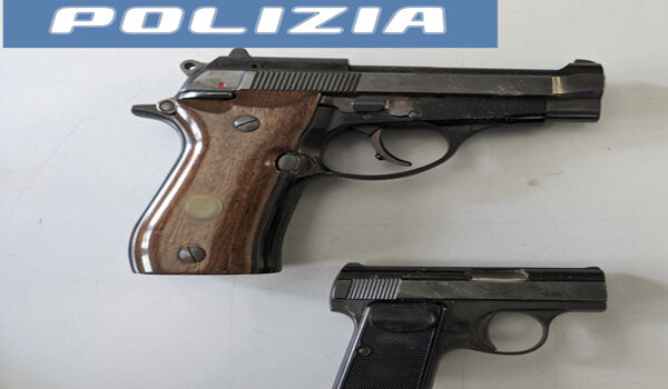 Non comunica all&rsquo;autorit&agrave; di pubblica sicurezza lo spostamento di due armi, sessantaseienne denunciato per detenzione illegale di armi da fuoco