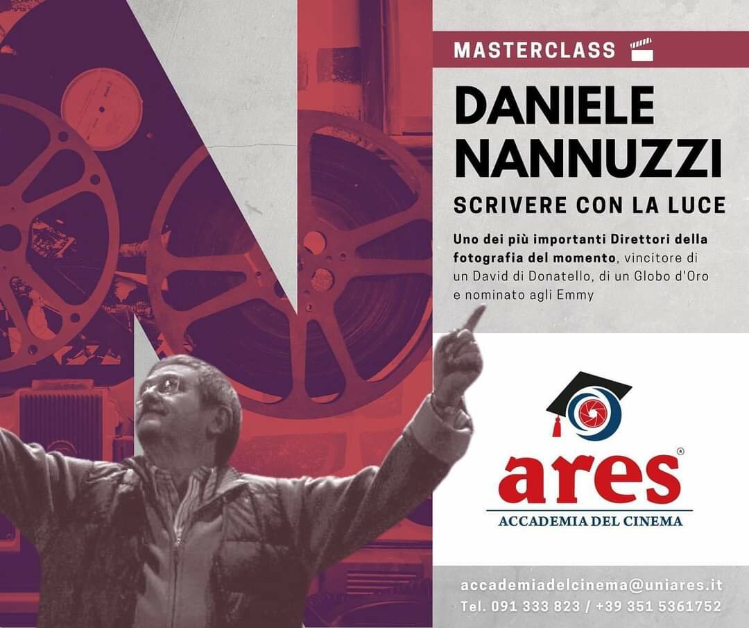 Accademia del Cinema in streaming, prima masterclass con Daniele Nannuzzi
