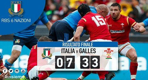 Sei Nazioni 2017, l'Italia di O'Shea battuta per 33-7 all'Olimpico dal Galles